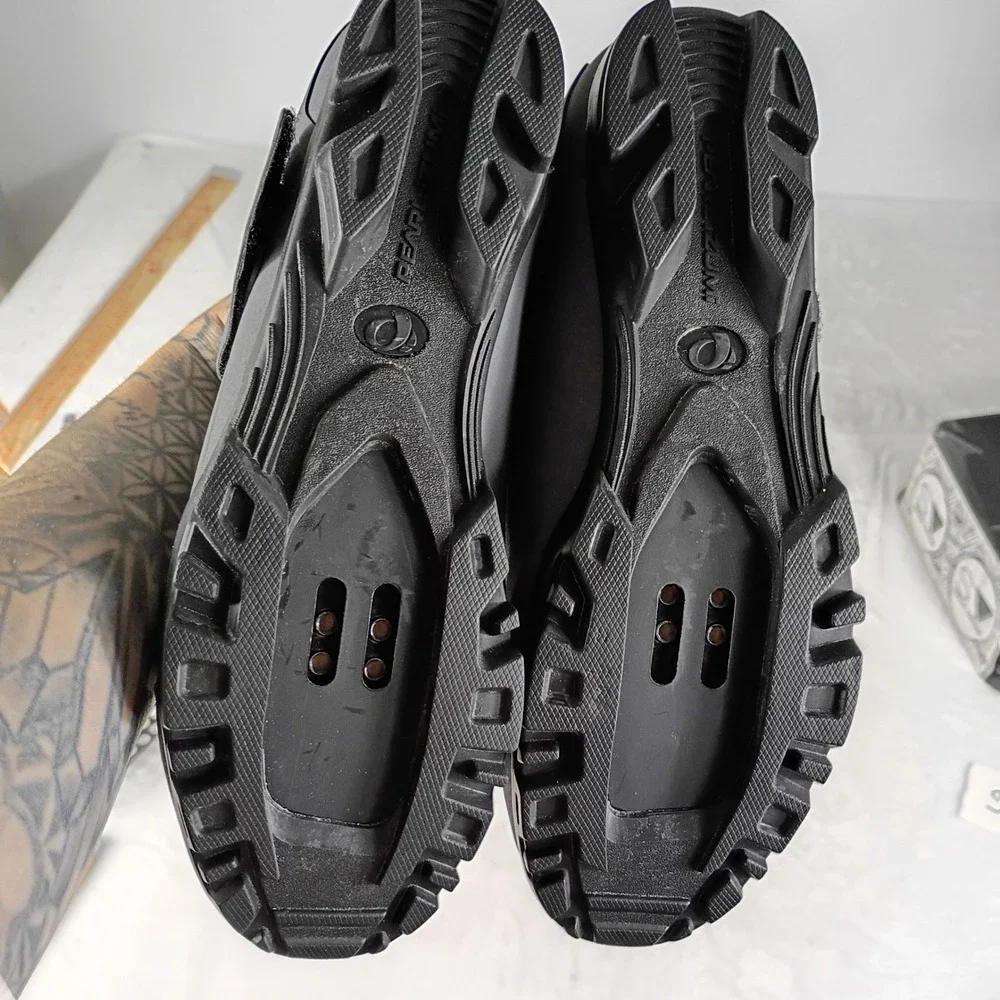 Pearl Izumi Cycling Shoes Women 41 Black Grey All-Road v4 Mountain Bike SPD Gear